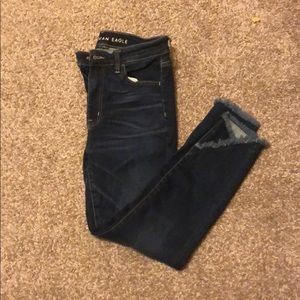 American Eagle Super High Waisted Jeans
